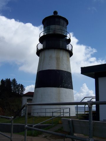 Lighthouse, up close and locked up