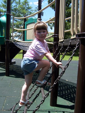 Ane at playground