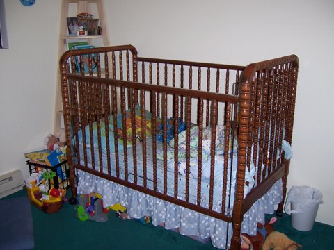 Last look at the crib