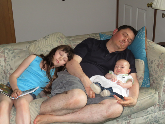 A Father's Day nap