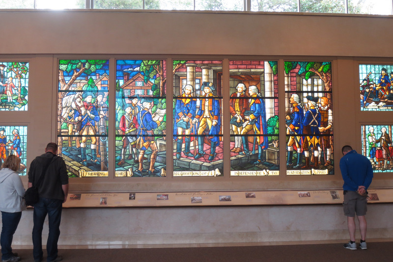 Stained glass picture windows