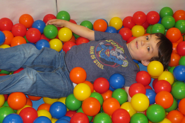 Rerun in the ball pit