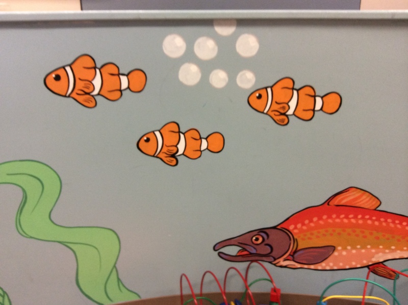 Fish mural