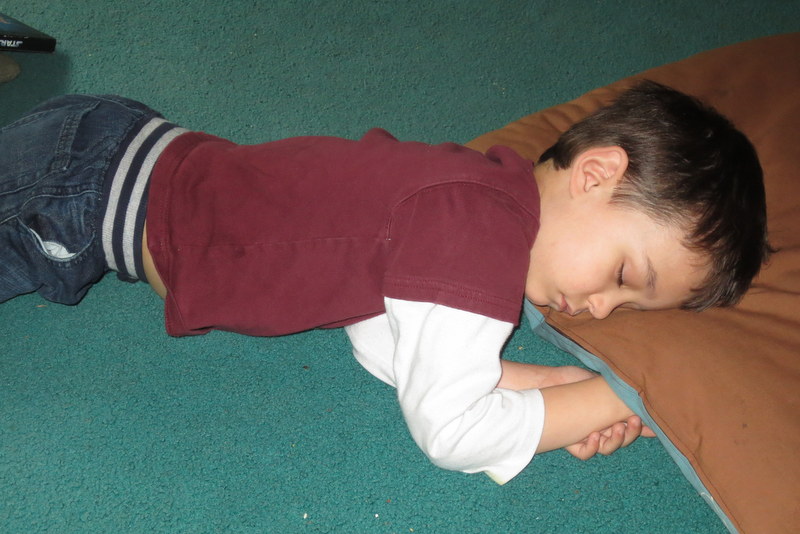 Rerun crashes on the floor Rerun crashes on the floor